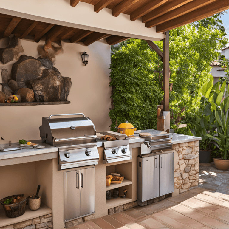 Créer un coin barbecue convivial dans son jardin