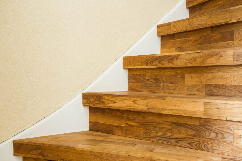 escalier en bois