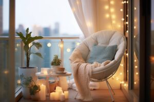 Lire la suite à propos de l’article Comment rendre un balcon cosy ?