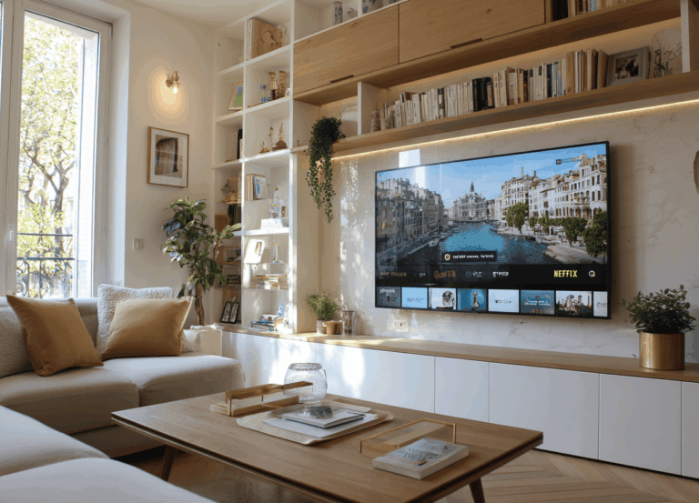 Les meubles muraux : la solution parfaite pour un salon moderne et fonctionnel