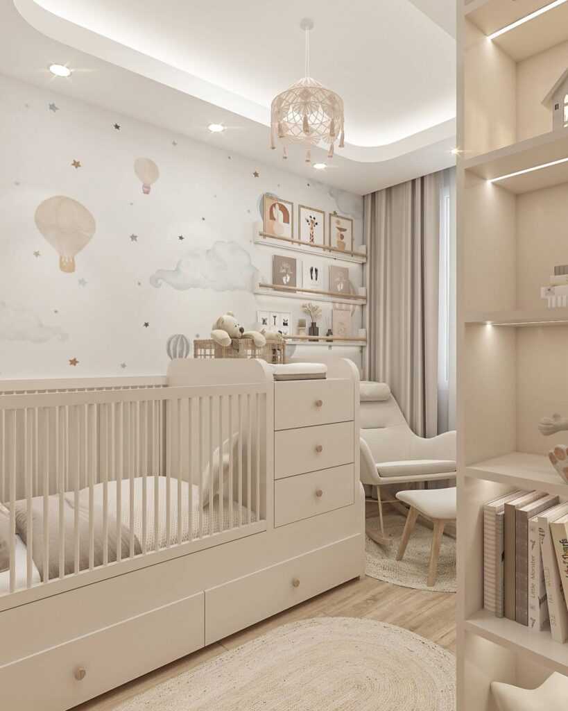 disposition chambre bébé petit espace