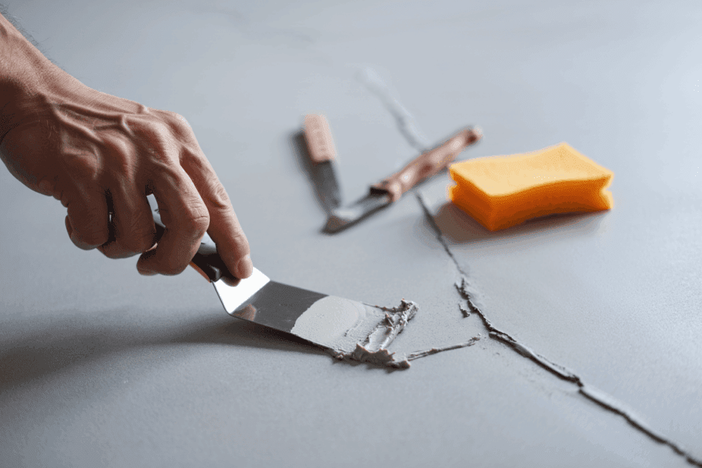 kit de réparation béton ciré