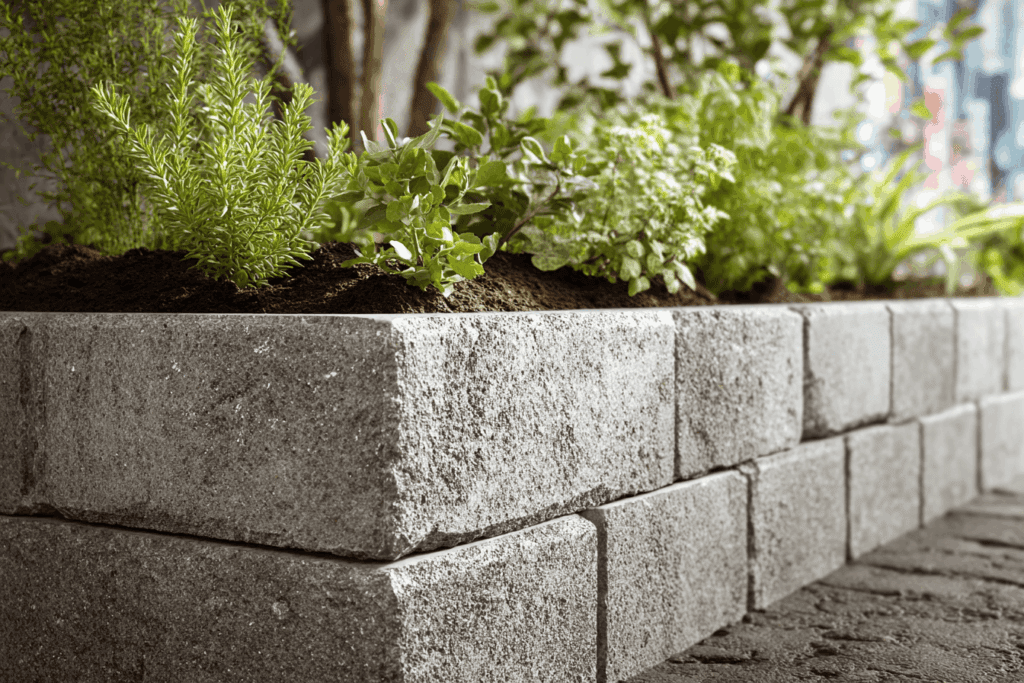 jardinière en parpaing sans fondation