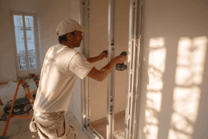 Lire la suite à propos de l’article Comment effectuer la pose d’une porte à galandage sur mur existant ?