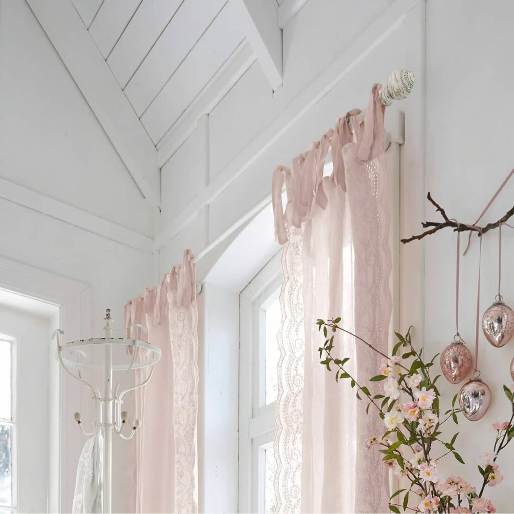 comment fixer une tringle sans percer rideaux roses chambre tendance sans perçage accrocher