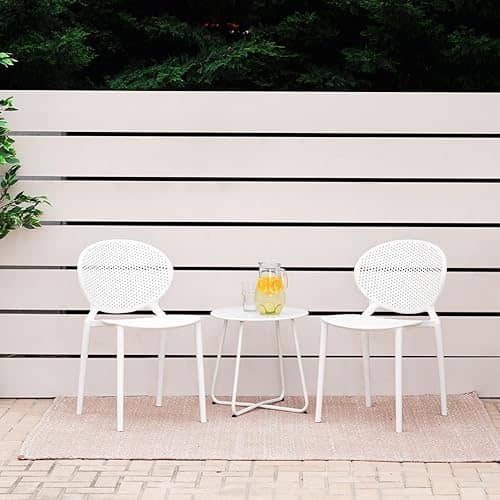 comment nettoyer des chaises de jardin en plastique blanc terrasse