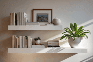 Lire la suite à propos de l’article Étagère sur tasseau ou sur équerre : quelle fixation choisir pour un résultat solide et beau ?