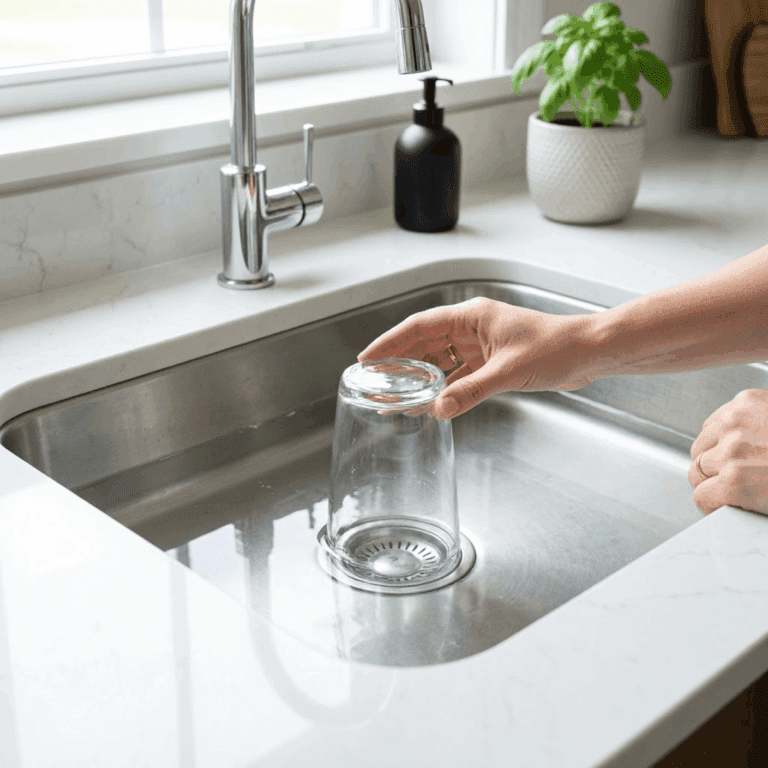 Comment boucher un évier sans bouchon ?