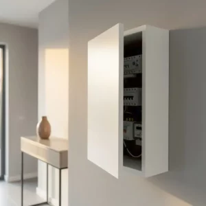 Lire la suite à propos de l’article Comment cacher un coffret électrique dans une entrée : 12 idées déco simples