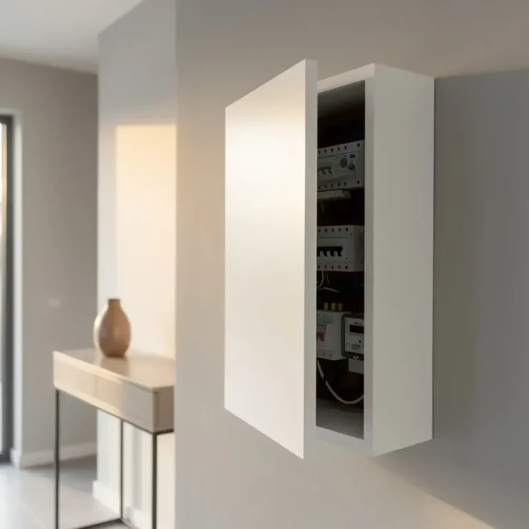 Comment cacher un coffret électrique dans une entrée : 12 idées déco simples