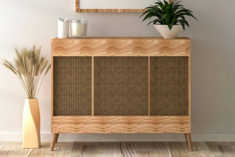 Le cache-radiateur ajouré sur mesure en bois bohème chic
