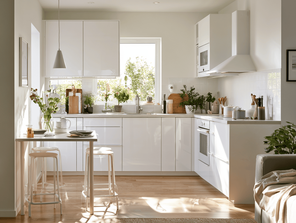 petite cuisine avec table pliable idées